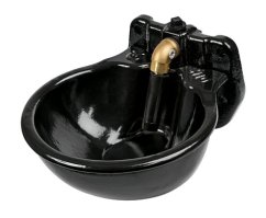 Napáječka pro koně, skot vyhřívaná litinová H10 24V/80W