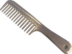 Hřeben na hřívu hliníkový s držadlem