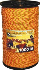 Nirolanko pro ohradník Super 3mm žlutooranžové Nirolanko pro ohradník Super 3mm žlutooranžové