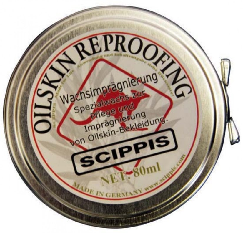 Impregnační vosk na oilskin - REPROOFING WAX 80 ml Impregnační vosk na oilskin - REPROOFING WAX 80 ml