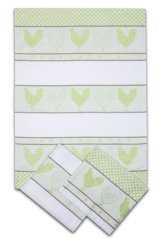 Kuchyňské utěrky Slepičky (3 ks v balení)