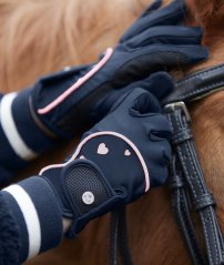 ELT Metropolitan Heart dětské jezdecké rukavice ELT Metropolitan Heart dětské jezdecké rukavice