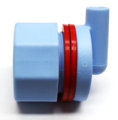 Ventil vědra pro telata TETI Blue samostatný