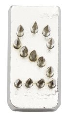 Číslo tetovací 10mm, niklované č.