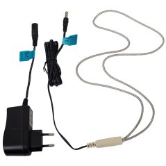 Výhřevný kabel pro drůbeží a hladinové napáječky s adaptérem 24V/10W