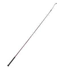 Drezurní jezdecký bič WHIP GO s plastovou rukojetí vínový, 120cm
