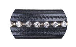 Uzdečka HKM Mini Shetty kožená černá