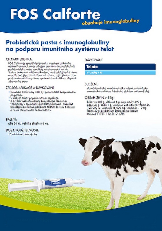CALFORTE pro tele, jehně na podporu imunity, 30ml