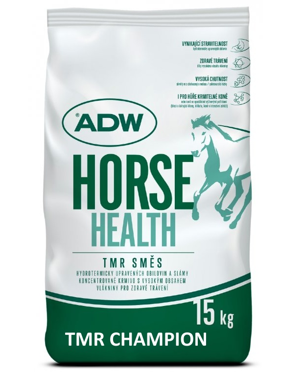 Prémiové krmivo pro koně, pony ADW TMR CHAMPION, 15kg