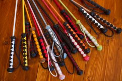 Jezdecký bičík Standard hladký kožený