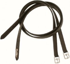 Třmenové řemeny pro koně KenTaur kožené s nylonem