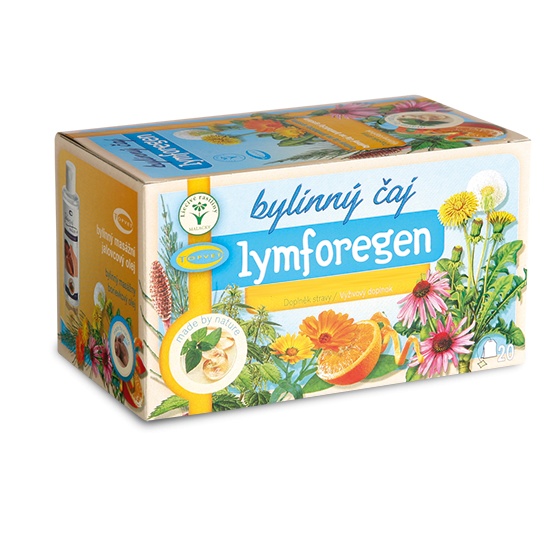 Bylinný čaj TOPVET Lymforegen, 20 sáčků Bylinný čaj TOPVET Lymforegen, 20 sáčků