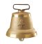 Výstavní pastevní zvonec litý z mosazi