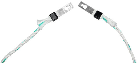 Spojka bezpečnostní na provazy do 6mm Litzclip® Safety-Link nerez(10)