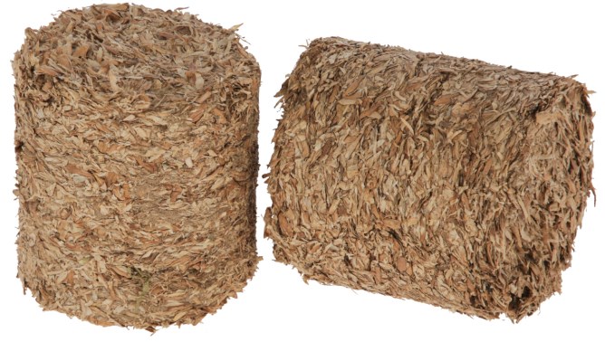 Špaldové brikety - hračka/podestýlka pro drůbež 24ks