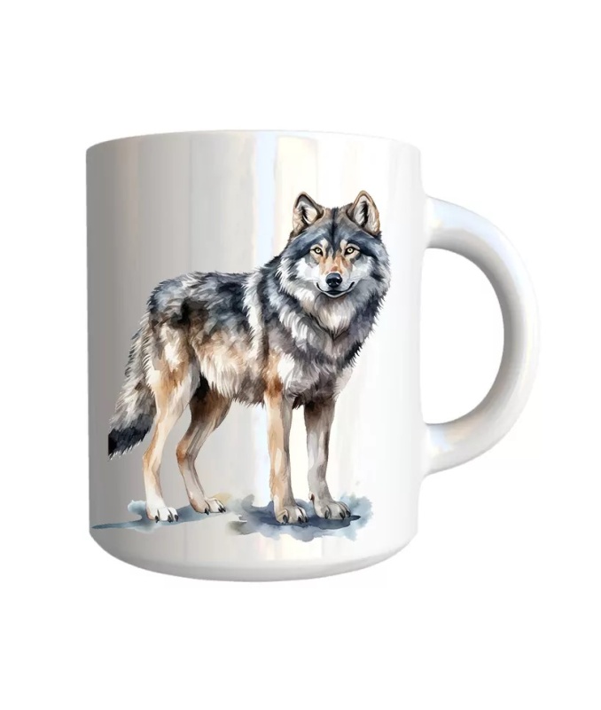 Keramický hrnek Buromi vlk 320ml