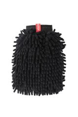 HORZE Microfibre čistící rukavice na koně černá