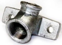 Nástavec nástěnný litinový z 1/2 na 3/4 30°