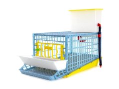 Klec pro křepelky CIMUKA BYK MINI 34x62x46cm