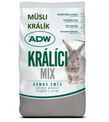 Doplňkové krmivo pro králíky ADW MÜSLI Králík 10kg