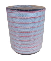 Ohradníková páska pro koně PROFI ResL 20mm bíločervená, 200m