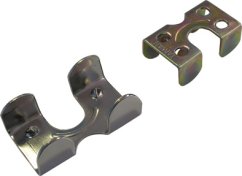 Spona pro lonže, vodítka niklovaná 1/2