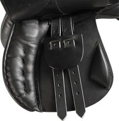 Školní sedlo NORTON Educative kožené černé 15´´