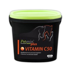 Krmný doplněk pro koně, hříbata, klisny PREMIN PLUS Vitamín C 50