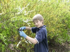 Dětské pracovní rukavice KERON na zahradu