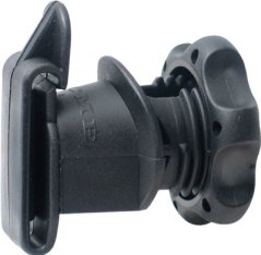 Návlečný izolátor pro ohradník IRUBLOC s matkou pro pásku do 40mm (25)