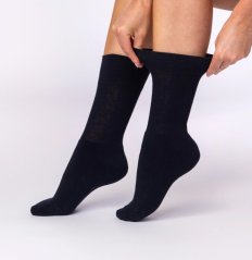 GENTLE GRIP dámské ponožky s volným lemem černé 37-42