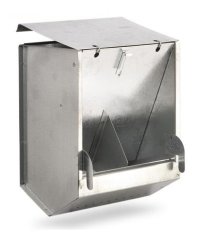 Krmítko pro králíky DORO plechové s víkem