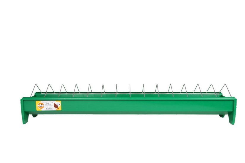Plastové krmítko pro slepice, drůbež šířka 12cm