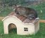 Domek NATURE pro hlodavce dřevěný 30x20x20cm