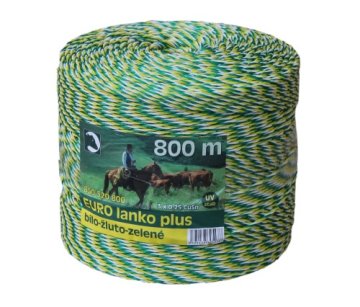 Lanka pro elektrické ohradníky, provazy, pásky