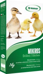 Minerální doplněk pro kuřata, drůbež s vitamíny MIKROP Mikros Drůbež, 1kg