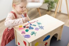 Domek pro hlodavce KERBL Pet Painting 50x29x24cm