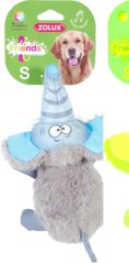 ZOLUX FRIENDS YVAN ELEPHANT S plyš modrošedá hračka pro psy