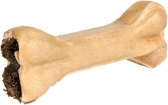 Pamlsek pro psy TRIXIE Buvolí kost plněná dršťkami, 2x35g