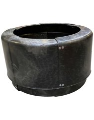 OK PLAST krmelec na balíky sena kruhový teleskopický, ø 140cm