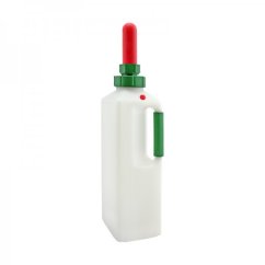 GW PREMIUM napájecí lahev pro telata s uzávěrem a cucákem 3l