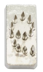 Číslo tetovací 10mm, niklované č.