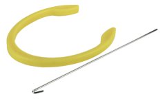 Klema plastová s háčkem pro inseminaci prasnic