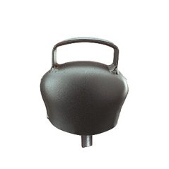 Pastevní zvonec plechový ocelově modrý Pastevní zvonec plechový ocelově modrý