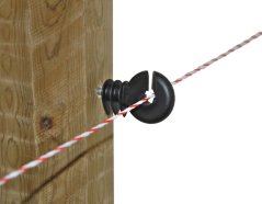 Kroužkový izolátor pro ohradník velký s vrutem 6mm (25)