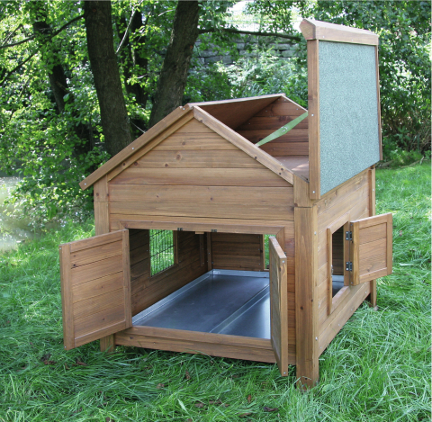 H MINI kurník pro slepice 105x100x108cm