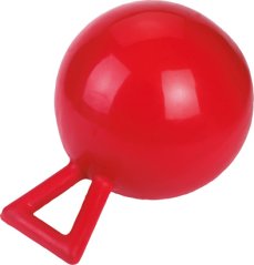 Balon relaxační pro koně, O 25cm červený