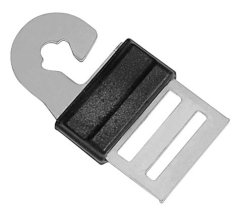 Bránová spona pro ohradníkové pásky Litzclip® nerezová