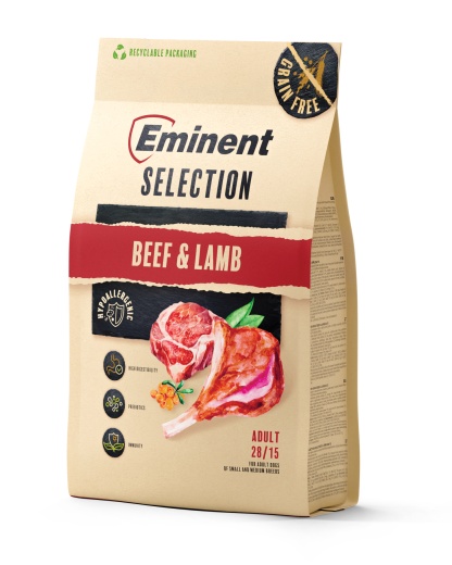EMINENT Selection Adult Beef & Lamb granule pro dospělé psy