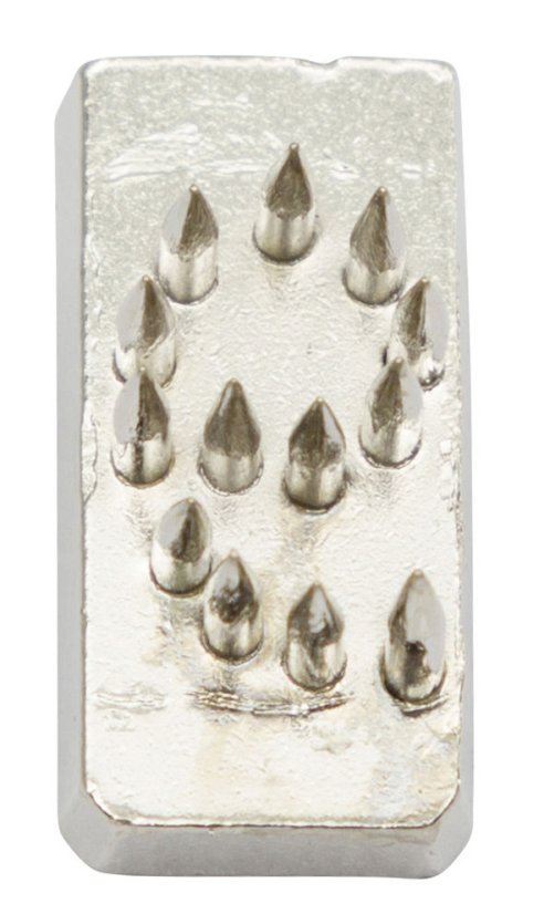 Číslo tetovací 7mm, niklované č.